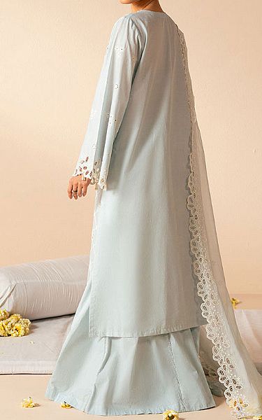 Cross Stitch Sky Blue Lawn Suit | Pakistani Lawn Dress in USA- Image 2