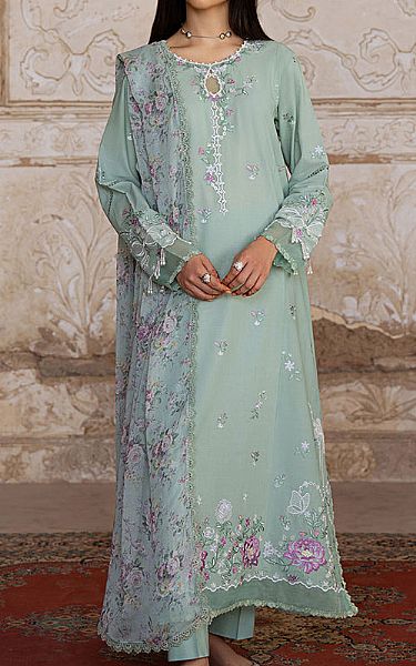 Cross Stitch Pistachio Lawn Suit | Pakistani Lawn Dress in USA- Image 1