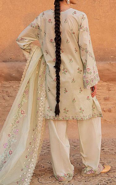 Cross Stitch Light Green Lawn Suit | Pakistani Lawn Dress in USA- Image 2