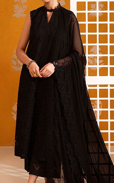Cross Stitch Black Lawn Suit | Pakistani Lawn Dress in USA- Image 1