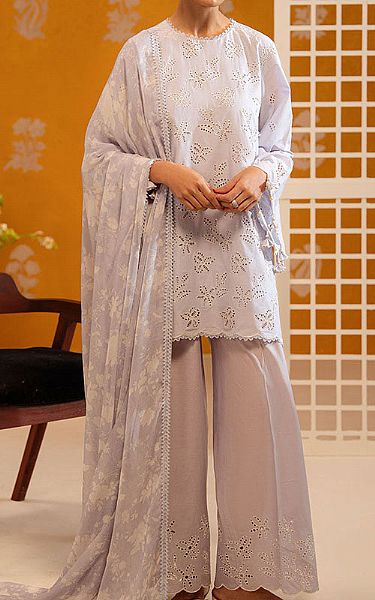 Cross Stitch Lilac Lawn Suit | Pakistani Lawn Dress in USA- Image 1