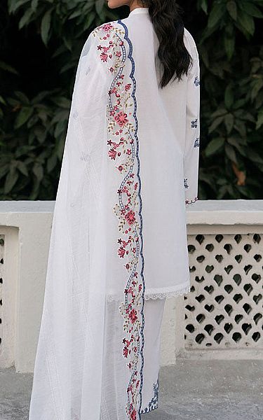 Cross Stitch White Lawn Suit | Pakistani Lawn Dress in USA- Image 2
