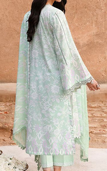 Cross Stitch Aqua Lawn Suit | Pakistani Lawn Dress in USA- Image 2