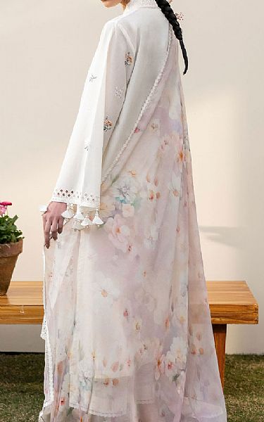 Cross Stitch Off-white Lawn Suit | Pakistani Lawn Dress in USA- Image 2