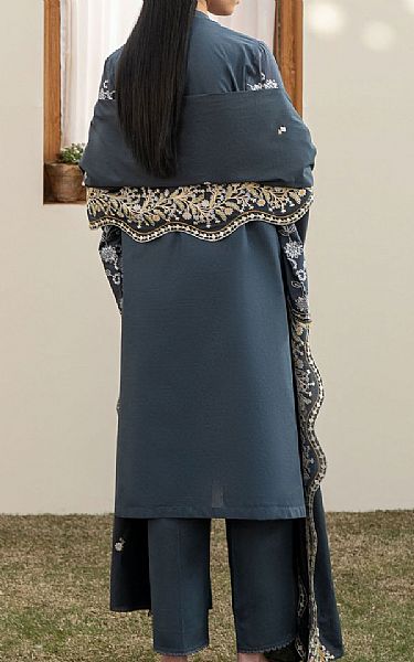 Cross Stitch Grey Lawn Suit | Pakistani Lawn Dress in USA- Image 2