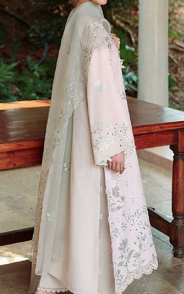 Cross Stitch Ivory/Lilac Lawn Suit | Pakistani Lawn Dress in USA- Image 2
