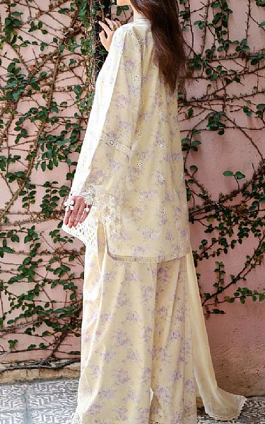 Cross Stitch Cream Lawn Suit | Pakistani Lawn Dress in USA- Image 2