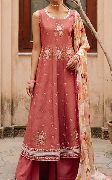 Cross Stitch Coral Lawn Suit | Pakistani Lawn Dress in USA- Image 1