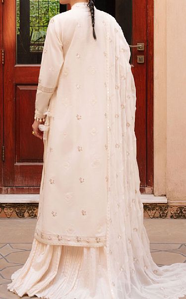 Cross Stitch Ivory Lawn Suit | Pakistani Lawn Dress in USA- Image 2