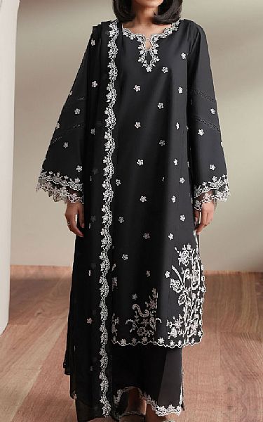 Cross Stitch Black Lawn Suit | Pakistani Lawn Dress in USA- Image 1
