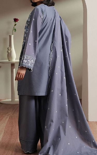 Cross Stitch Cadet Blue Lawn Suit | Pakistani Lawn Dress in USA- Image 2