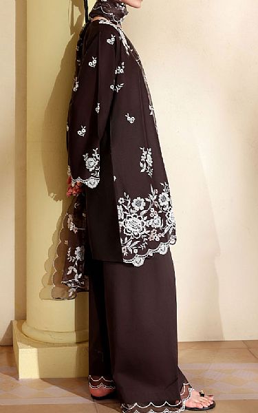 Cross Stitch Chocolate Lawn Suit | Pakistani Lawn Dress in USA- Image 2