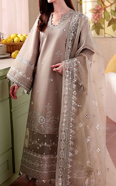 Cross Stitch Grey Lawn Suit | Pakistani Lawn Dress in USA- Image 1
