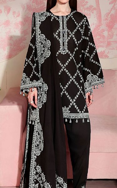 Cross Stitch Black Lawn Suit | Pakistani Lawn Dress in USA- Image 1