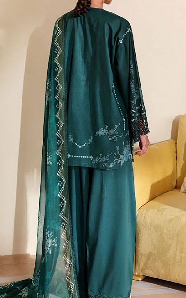 Cross Stitch Teal Lawn Suit | Pakistani Lawn Dress in USA- Image 2