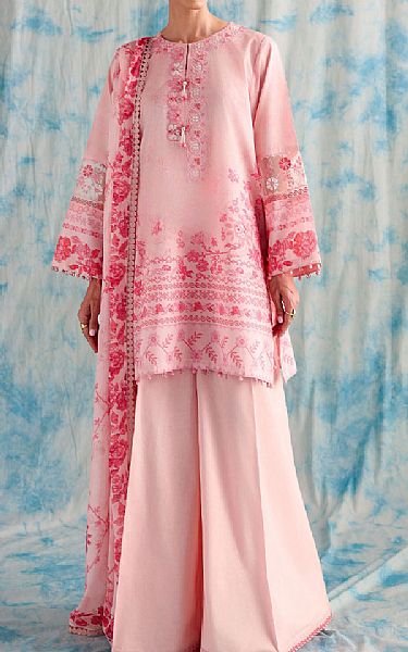 Cross Stitch Pink Lawn Suit | Pakistani Lawn Dress in USA- Image 1