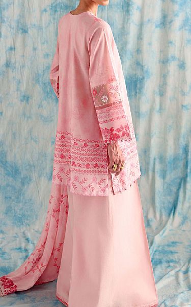Cross Stitch Pink Lawn Suit | Pakistani Lawn Dress in USA- Image 2