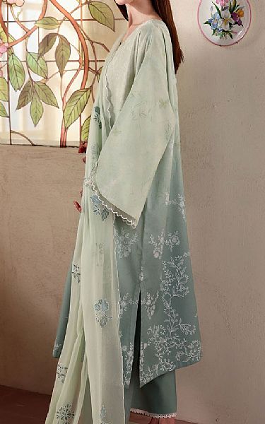 Cross Stitch Light Green Lawn Suit | Pakistani Lawn Dress in USA- Image 2