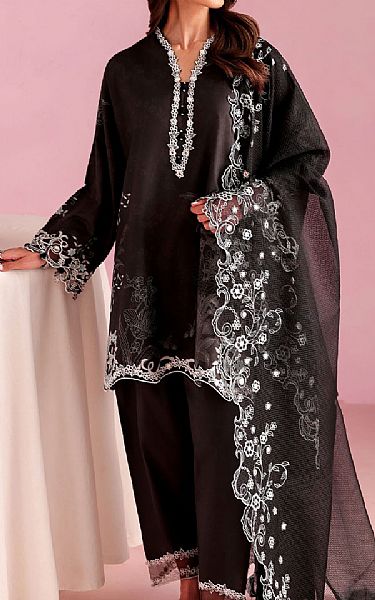 Cross Stitch Black Lawn Suit | Pakistani Lawn Dress in USA- Image 1