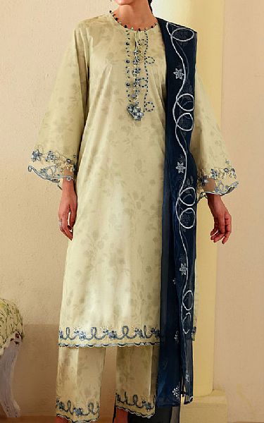 Cross Stitch Light Green Lawn Suit | Pakistani Lawn Dress in USA- Image 1