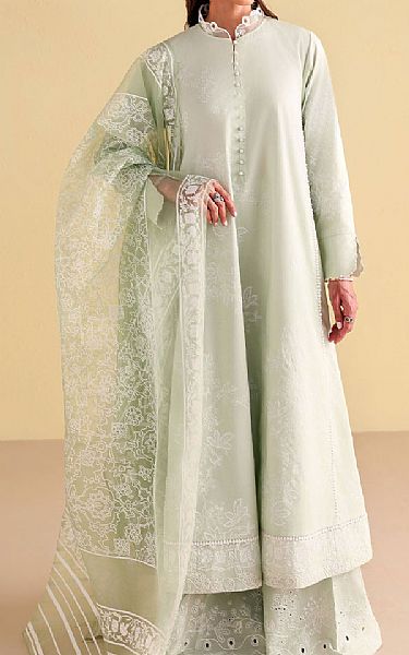 Cross Stitch Light Turquoise Lawn Suit | Pakistani Lawn Dress in USA- Image 1