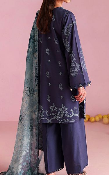 Cross Stitch Blue Lawn Suit | Pakistani Lawn Dress in USA- Image 2