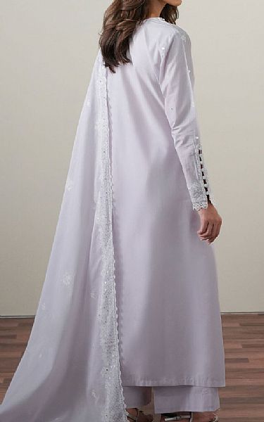 Cross Stitch Lilac Cambric Suit | Pakistani Lawn Dress in USA- Image 2