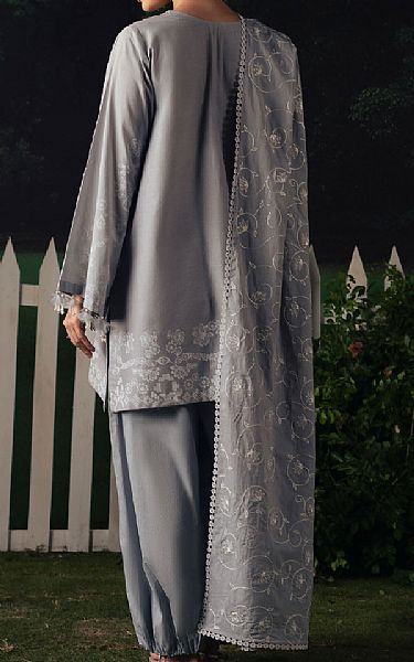 Cross Stitch Slate Grey Lawn Suit | Pakistani Lawn Dress in USA- Image 2