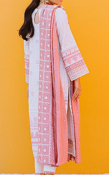 Cross Stitch Baby Pink Khaddar Suit | Pakistani Dresses in USA- Image 2