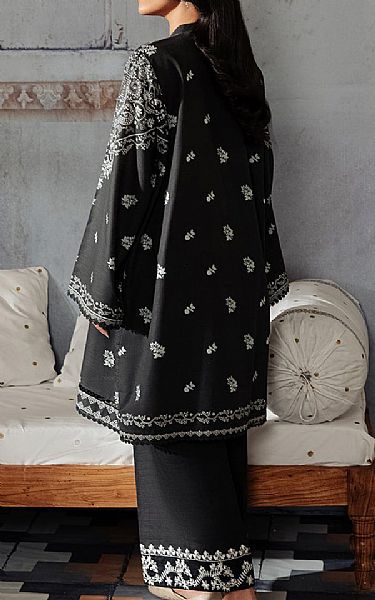 Cross Stitch Black Khaddar Suit (2 Pcs) | Pakistani Winter Dresses- Image 2
