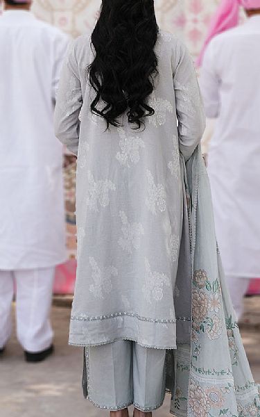 Cross Stitch Grey Lawn Suit | Pakistani Lawn Dress in USA- Image 2