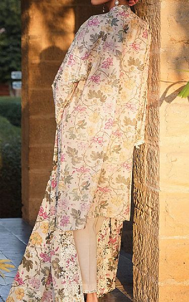 Cross Stitch Ivory Lawn Suit | Pakistani Lawn Dress in USA- Image 2