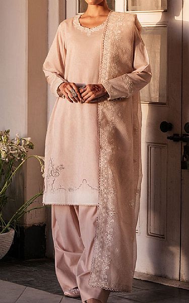 Cross Stitch Pale Pink Lawn Suit | Pakistani Lawn Dress in USA- Image 1