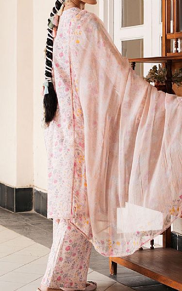 Cross Stitch Oyster Pink Lawn Suit | Pakistani Lawn Dress in USA- Image 2