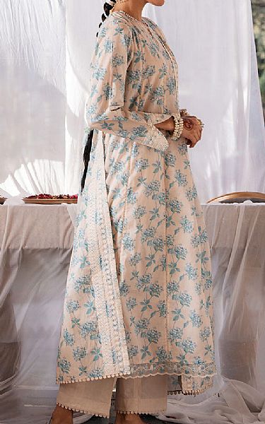 Cross Stitch Oyster Pink Lawn Suit | Pakistani Lawn Dress in USA- Image 2
