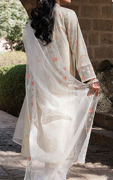 Cross Stitch Pale Leaf Lawn Suit | Pakistani Lawn Dress in USA- Image 2