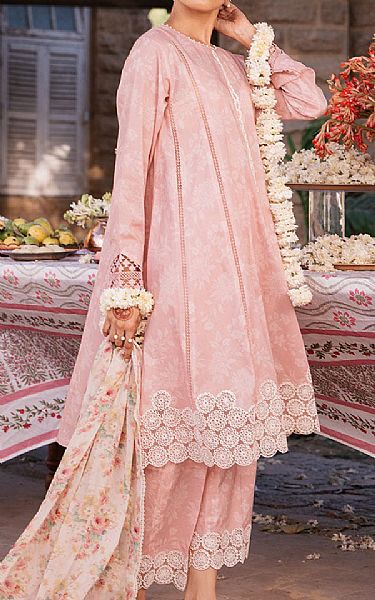 Cross Stitch Pink Lawn Suit | Pakistani Lawn Dress in USA- Image 2