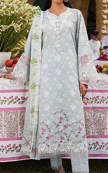 Cross Stitch Grey Lawn Suit | Pakistani Lawn Dress in USA- Image 1