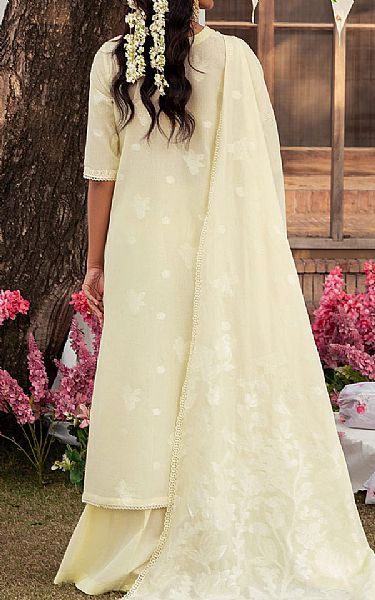 Cross Stitch Thistle Green Jacquard Suit | Pakistani Lawn Dress in USA- Image 2