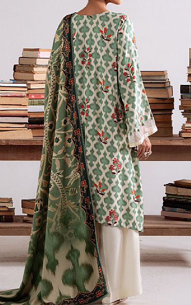 Cross Stitch Pastel Green Marina Suit | Pakistani Winter Dresses in USA- Image 2