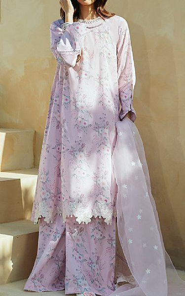 Cross Stitch Lilac Lawn Suit | Pakistani Lawn Suits- Image 1