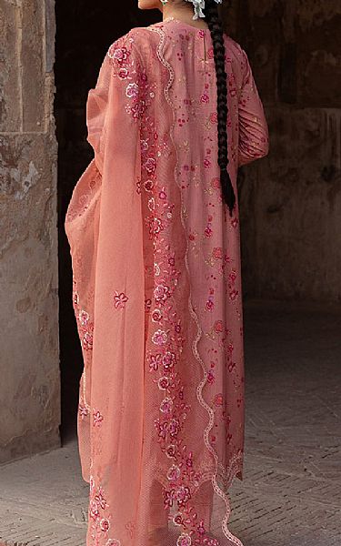 Cross Stitch Peachy Pink Lawn Suit | Pakistani Lawn Suits- Image 2
