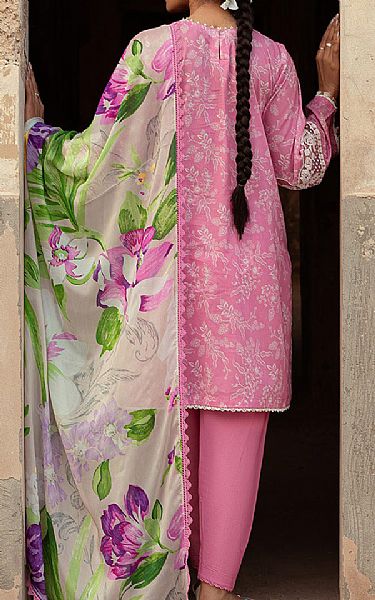 Cross Stitch Muted Pink Lawn Suit | Pakistani Lawn Suits- Image 2