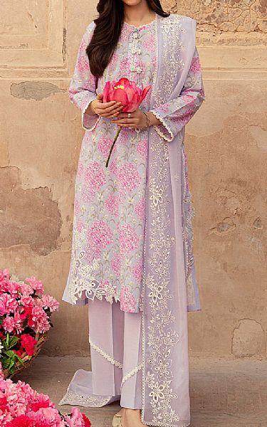 Cross Stitch Lilac Lawn Suit | Pakistani Lawn Suits- Image 1