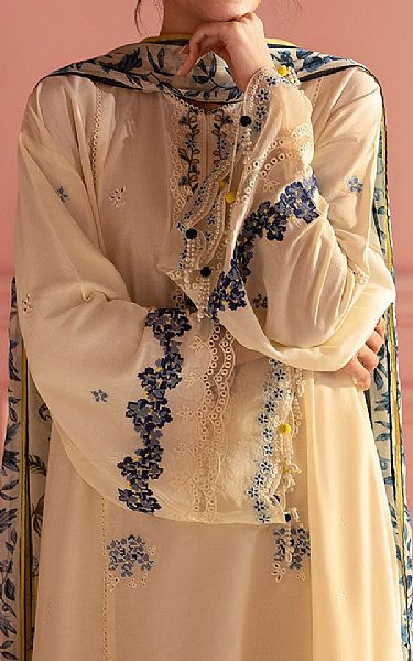 Cross Stitch Off White Lawn Suit | Pakistani Lawn Dress in USA- Image 2