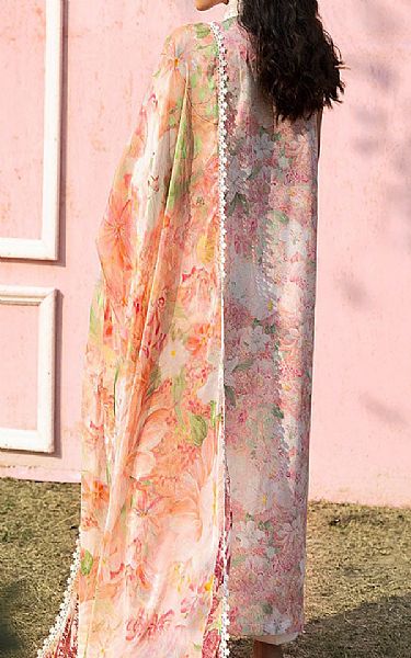 Cross Stitch Peach Lawn Suit | Pakistani Lawn Dress in USA- Image 2