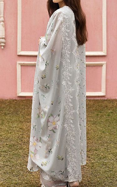 Cross Stitch Grey Lawn Suit | Pakistani Lawn Dress in USA- Image 2