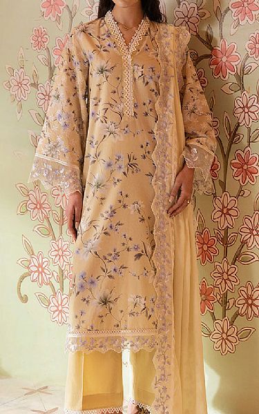 Cross Stitch Fawn Lawn Suit | Pakistani Lawn Dress in USA- Image 1