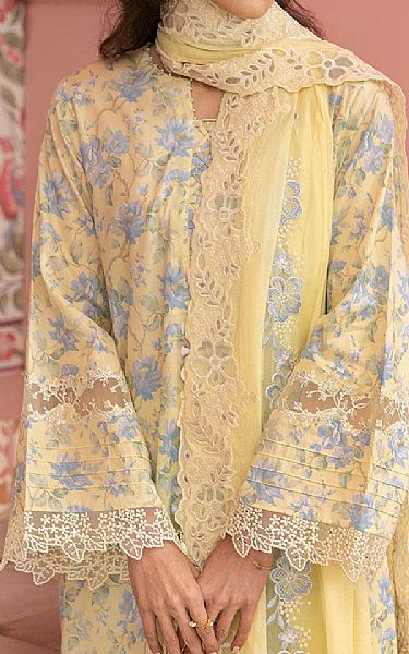 Cross Stitch Sand Gold Lawn Suit | Pakistani Lawn Dress in USA- Image 2