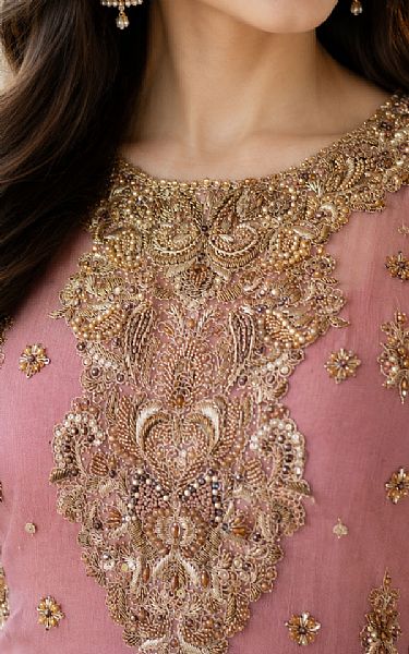  Lilac Chiffon  Suit | Pakistani Party Wear Dresses USA- Image 2